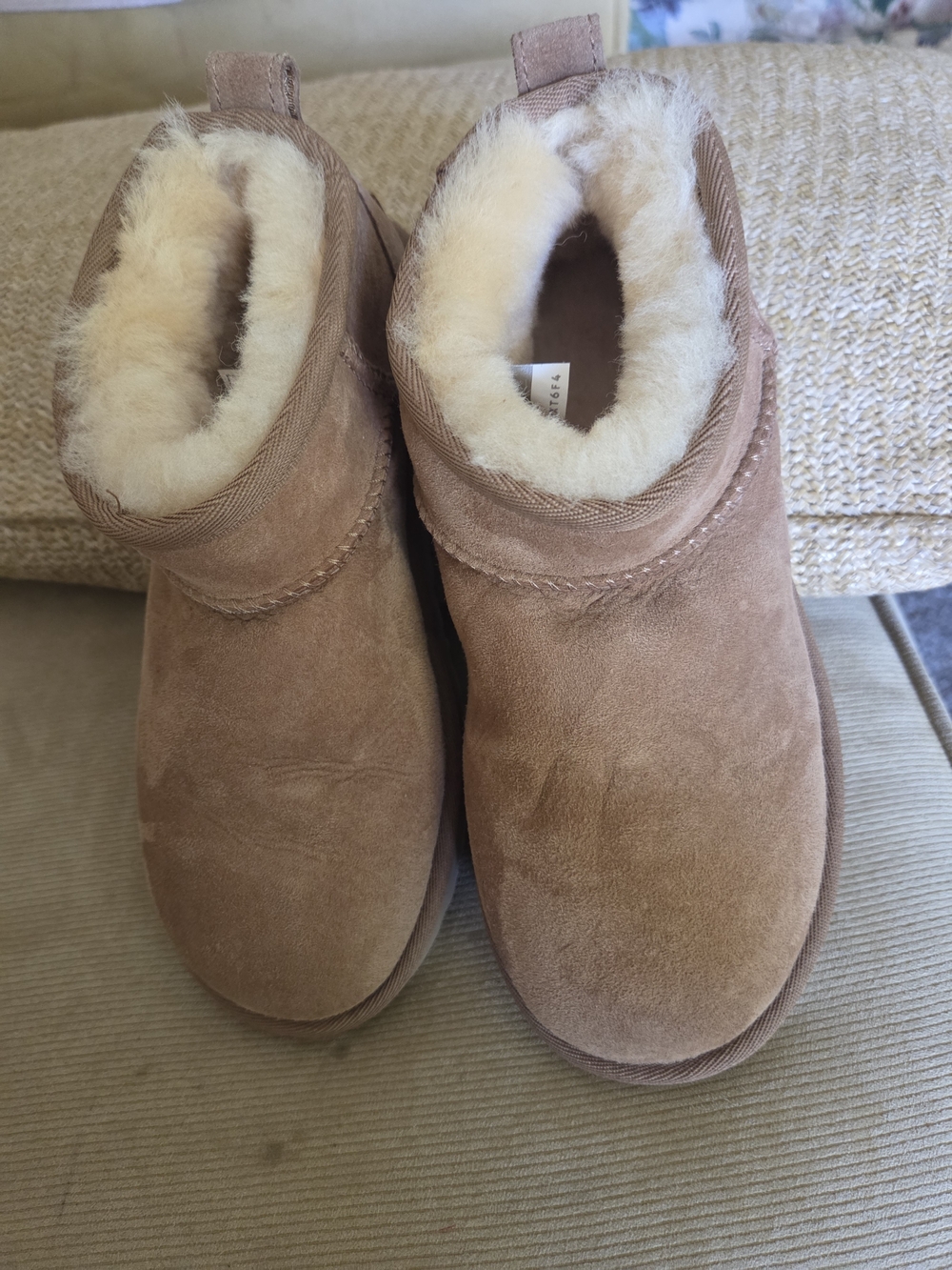 UGG Classic Mini Shearling Boot - Chestnut - Picture 7 of 9